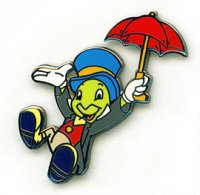 DLR - Jiminy Cricket with Open Umbrella