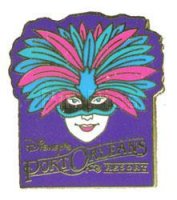 Port Orleans Party Mask