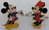 WDW - Mickey and Minnie Pin Trading Starter Set