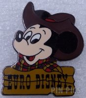 Euro Disney - CowBoy Mickey Mouse