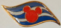 DCL - Disney Cruise Line Ship 6 Pin Framed Set (Logo Wave)