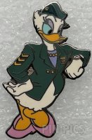 DL - Daisy Duck - Looking at Watch - Army Sergeant - Military Soldier Uniform