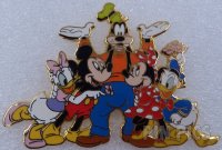 Mickey, Minnie, Donald, Daisy and Goofy - Cluster Group