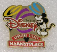 WDW - Art of Disney - Pluto's Pin Pursuit - Downtown Disney Marketplace 26th Anniversary 2001 - Mickey