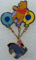 WDW - Pooh and Eeyore - Balloon - Dangle