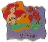 Ariel and Sebastian - Little Mermaid