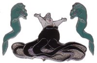 Japan - Ursula and Eels Set- Little Mermaid - JDS