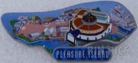 WDW - Pleasure Island - Downtown Disney - Atlas Map - Cast Exclusive - Puzzle