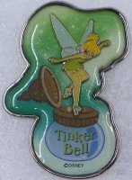 Japan - Tinker Bell - Inkwell on Window Card - Peter Pan