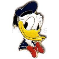 Smiling Donald Duck face