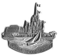 Florida Jaycees Delegate 1981 - Cinderella Castle (Pewter)