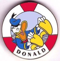 Japan - Life Preserver - Donald Duck - Walt Disney 100th Year - JDS