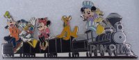 DL - Mickey, Minnie, Donald, Goofy, Pluto - Walt's Miniature Train