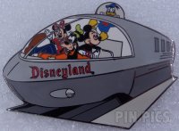 DL - Mickey, Minnie, Donald, Goofy - FAB 4 - Disneyland Monorail