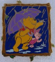 Japan - Rainy Day - Pooh and Family - Walt Disney 100th Year - JDS