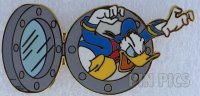 Japan - Ship Porthole - Donald Duck - Walt Disney 100th Year - JDS