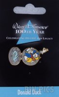 Japan - Ship Porthole - Donald Duck - Walt Disney 100th Year - JDS