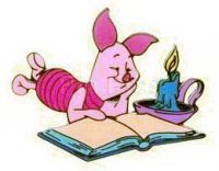 Disney Auctions - Piglet Reading