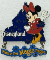 Minnie - Disneyland Where the Magic Began - Dangle