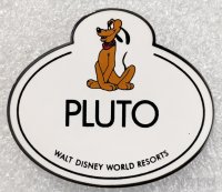 WDW - Pluto - Nametag - Cast