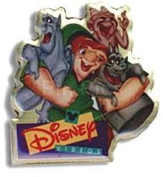 Disney Videos- the three Gargoyles and Hunchback