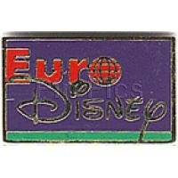 Eurodisney Rectangular Logo pin