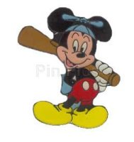 Mickey with a Baseball Bat & Spinner Hat