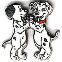 101 Dalmatians - puppies standing on their legs