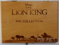 DIS - The Lion King Pin Collection Wood Box Set - 6 Pin Set