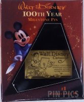 Walt Disney - Cartoonist - Walt's Business Card - Milestone Set #1