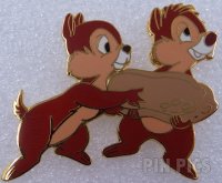 Japan - Chip and Dale - Holding a Peanut