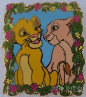 Japan - Simba and Nala - Kiss - Walt Disney 100th Year - JDS