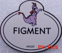 WDW - Figment - NameTag - Cast Member