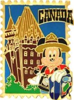 Mickey Mouse - Epcot 15th Anniversary - Canada Stamp