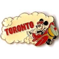 Mickey Mouse in Airplane - Toronto