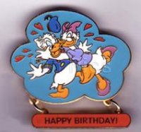 Japan - Donald Duck, Daisy Duck - Kiss - Happy Birthday - Dangle