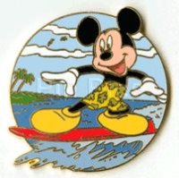 WDW - Surfing Mickey - Hang Ten - Circle