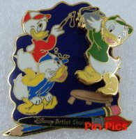 WDW - Huey, Dewey and Louie - Donald's Nephews - Around Our World Pin Event Artist Choice #2