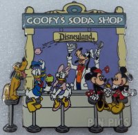 DL - Goofy's Soda Shop - Fab 6 - Disneyland