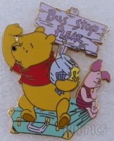 Japan - Pooh and Piglet - Bus Stop Pleaz - JDS