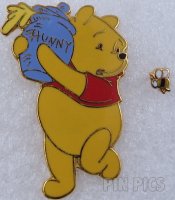 Japan - Pooh and Honey Bee Set - Protecting a Hunny Pot - JDS