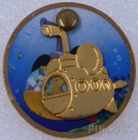 Japan - Mickey Mouse - Submarine Mickey - Hinged - TDS