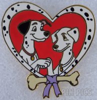 Japan - Pongo and Perdita - Kiss - Walt Disney 100th Year - JDS