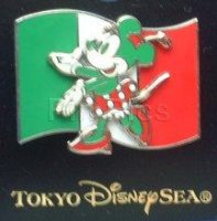 Japan - Minnie Mouse - Italian Flag - TDS