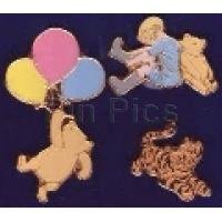 Japan - Pooh, Tigger and Christopher Robin - Classic Set - JDS