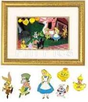 50th Anniversary Framed Set - Alice In Wonderland