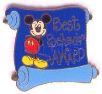 Mickey - Best Behavior Award - Kids' Award Club