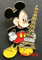 Mickey (old dress) with Eiffel Tower