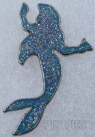 Japan - Ariel - Silhouette - Little Mermaid - Blue Glitter