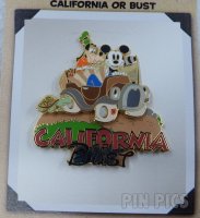 DL - Mickey and Goofy - California or Bust - Artist Choice 10 -  Disneyana